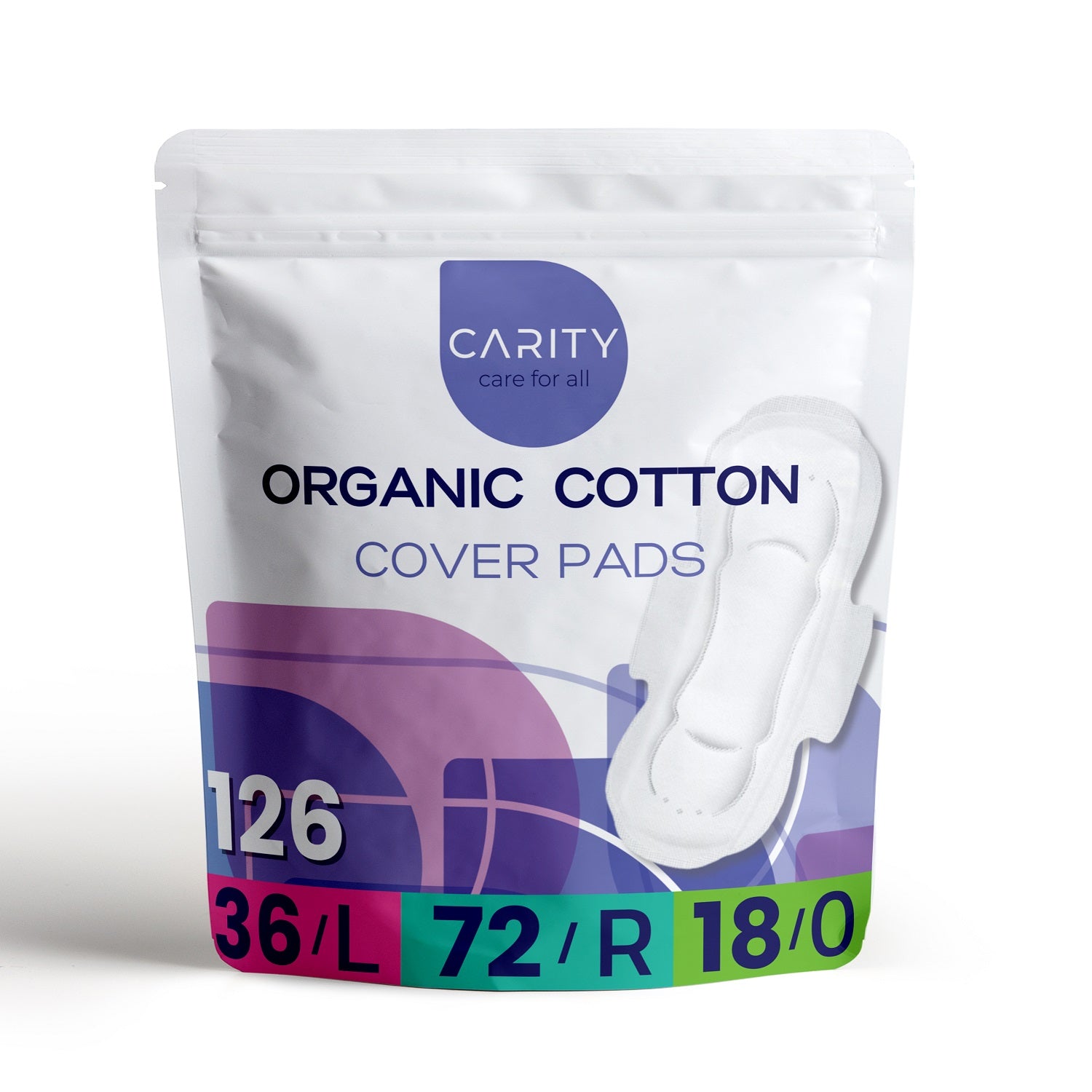 Organic Cotton Pads Multipack 126 Count