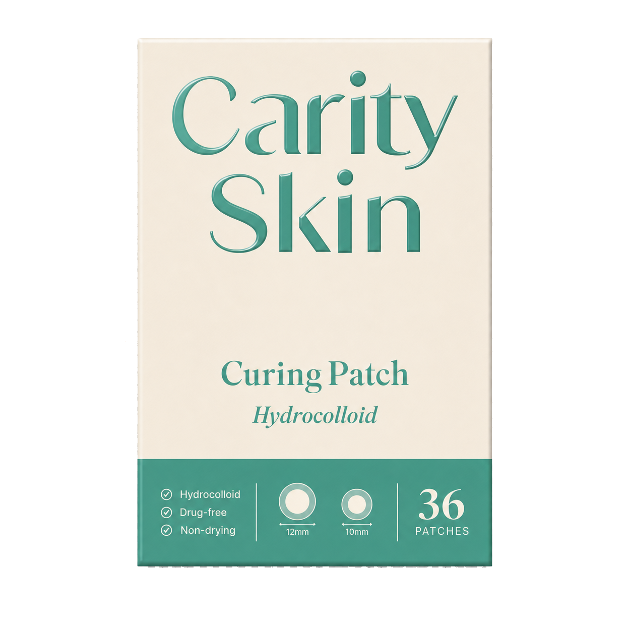 Carity Skin Curing Patch hydrocolloid box