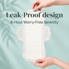 Regular Organic Cotton Ultra Thin Pad with Wings