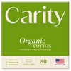 Organic Cotton Cover Panty Liners, Long Length