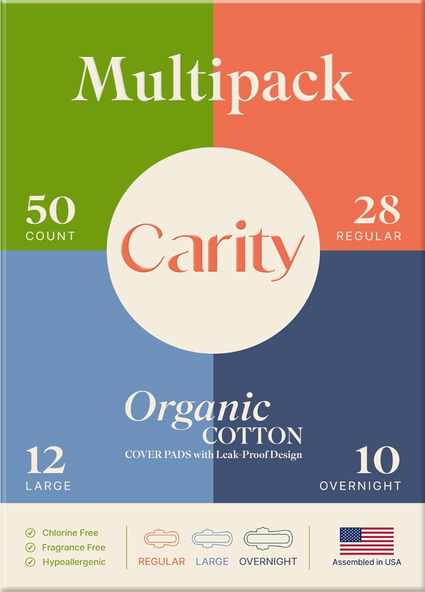 Carity Organic Cotton Multipack